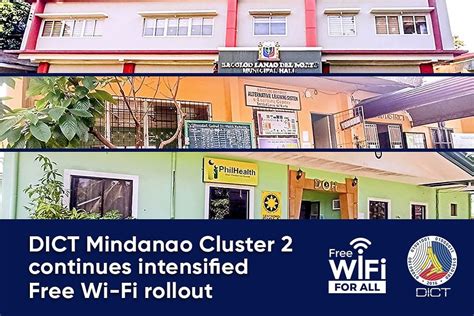DICT’s free WiFi rollout continues .